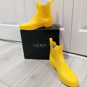Lauren Ralph Lauren Tally-Bo-Rai Yellow Rainboots
